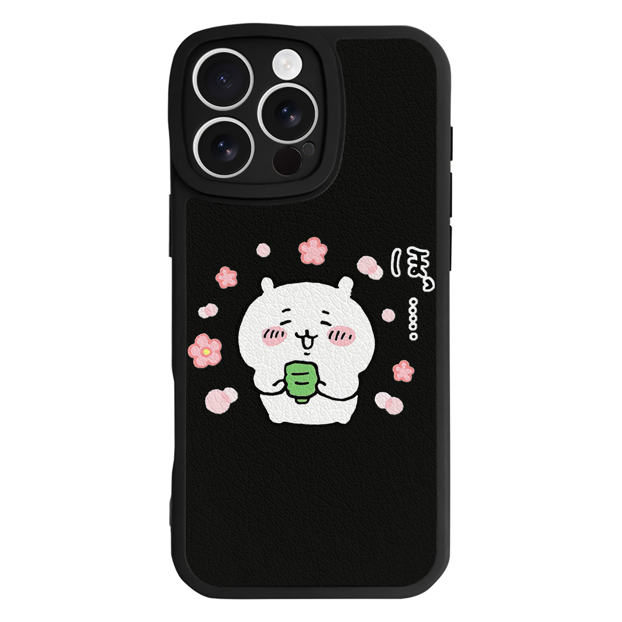 （画像用） ちいかわ ちいかわ Chii-kawa chiikawa 【iPhone 16シリーズ対応】シリコンスマホケース（レザー調） 材質：シリコン